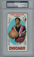 Chet Walker Signed Autographed Bulls 1969 Topps Big Boys Rookie Card #91 w/HOF 2012 PSA/DNA - WALCAR201 - Chet Walker Signed Autographed Bulls 1969 Topps Big Boys Rookie Card #91 w/HOF 2012 PSA/DNA product image