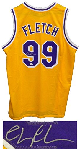 Chevy Chase Signed Fletch Gold Custom Basketball #99 Jersey - CHAJRY503 - Chevy Chase Signed Fletch Gold Custom Basketball #99 Jersey product image