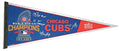 Chris Bosio, John Mallee & Dave Martinez Signed Chicago Cubs 2016 World Series Champion Pennant w/16 WS Champs - BOSOTH101 - Chris Bosio, John Mallee & Dave Martinez Signed Chicago Cubs 2016 World Series Champion Pennant w/16 WS Champs product image