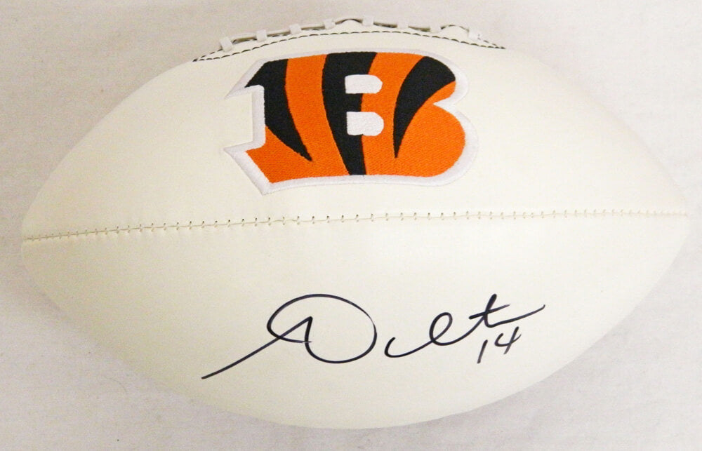 Andy Dalton Signed Bengals Logo Football - DALFTB300 - Andy Dalton Signed Bengals Logo Football product image