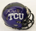 Andy Dalton Signed TCU Horned Frogs Riddell Mini Helmet - DALMIN301 - Andy Dalton Signed TCU Horned Frogs Riddell Mini Helmet product image