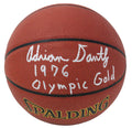 Adrian Dantley Signed Spalding Indoor/Outdoor NBA Basketball w/1976 Olympic Gold - DANBSK223 - Adrian Dantley Signed Spalding Indoor/Outdoor NBA Basketball w/1976 Olympic Gold product image