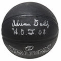 Adrian Dantley Signed Spalding Phantom Black NBA Basketball w/HOF'08 - DANBSK225 - Adrian Dantley Signed Spalding Phantom Black NBA Basketball w/HOF'08 product image