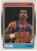 Adrian Dantley Signed Detroit Pistons 1988 Fleer Basketball Trading Card #39 - DANCAR214 - Adrian Dantley Signed Detroit Pistons 1988 Fleer Basketball Trading Card #39 product image