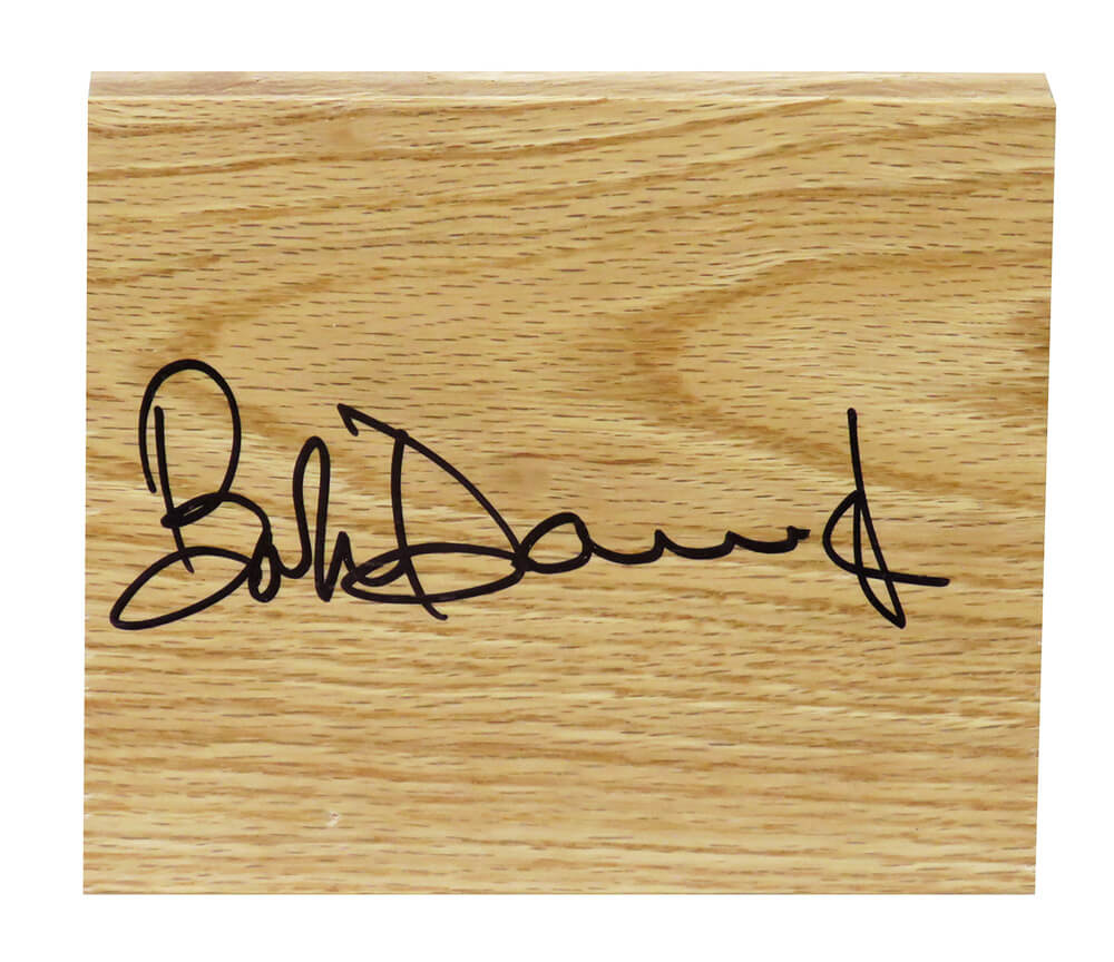 Bob Dandridge Signed 5x6 Floor Piece - DANFLO210 - Bob Dandridge Signed 5x6 Floor Piece product image