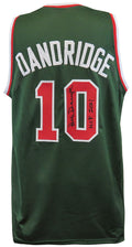 Bob Dandridge Signed Green T/B Custom Basketball Jersey w/HOF 2021 - DANJRY202 - Bob Dandridge Signed Green T/B Custom Basketball Jersey w/HOF 2021 product image