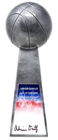 Adrian Dantley Signed Basketball Champion 14 Inch Replica Silver Trophy - DANTRO200 - Adrian Dantley Signed Basketball Champion 14 Inch Replica Silver Trophy product image
