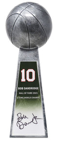 Bob Dandridge Signed Basketball Champion 14 Inch Replica Silver Trophy - DANTRO210 - Bob Dandridge Signed Basketball Champion 14 Inch Replica Silver Trophy product image