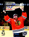 Scott Darling Signed Chicago Blackhawks 2015 Stanley Cup Trophy 8x10 Photo - DAR08P400 - Scott Darling Signed Chicago Blackhawks 2015 Stanley Cup Trophy 8x10 Photo product image