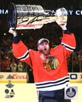 Scott Darling Signed Blackhawks Holding 2015 Stanley Cup 8x10 Photo - DAR08P403 - Scott Darling Signed Blackhawks Holding 2015 Stanley Cup 8x10 Photo product image