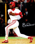 Eric Davis Signed Cincinnati Reds Batting Action 8x10 Photo - DAV08P100MYS - Eric Davis Signed Cincinnati Reds Batting Action 8x10 Photo product image