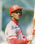 Eric Davis Signed Cincinnati Reds Bat In Hand Close Up 8x10 Photo - DAV08P101 - Eric Davis Signed Cincinnati Reds Bat In Hand Close Up 8x10 Photo product image