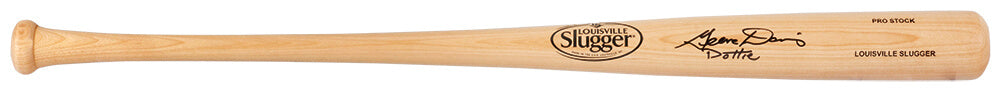 Geena Davis Signed Louisville Slugger Pro Stock Blonde Baseball Bat w/Dottie - DAVBAT500 - Geena Davis Signed Louisville Slugger Pro Stock Blonde Baseball Bat w/Dottie product image