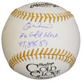Eric Davis Signed Rawlings Gold Glove Logo MLB Baseball w/3x Gold Glove 87,88,89 - DAVBSB104 - Eric Davis Signed Rawlings Gold Glove Logo MLB Baseball w/3x Gold Glove 87,88,89 product image