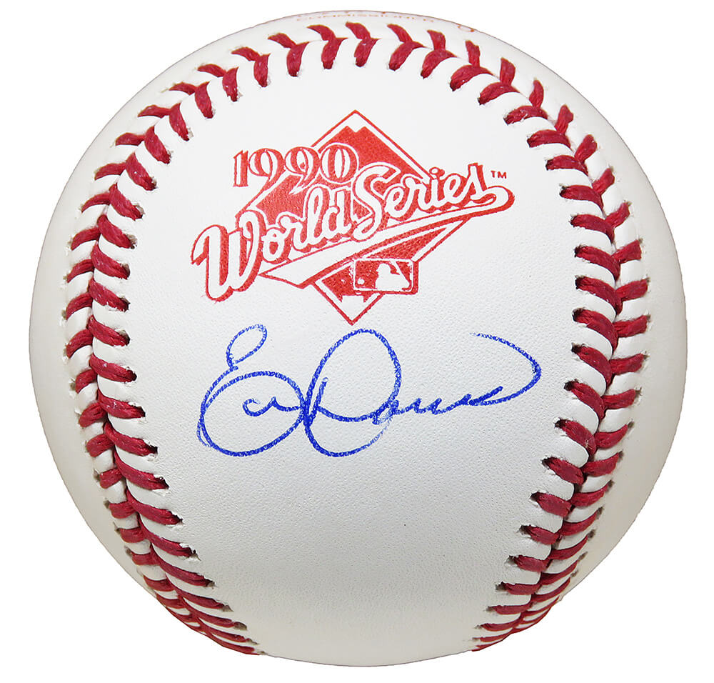 Eric Davis Signed Rawlings 1990 World Series (Cincinnati Reds) Baseball - DAVBSB106 - Eric Davis Signed Rawlings 1990 World Series (Cincinnati Reds) Baseball product image