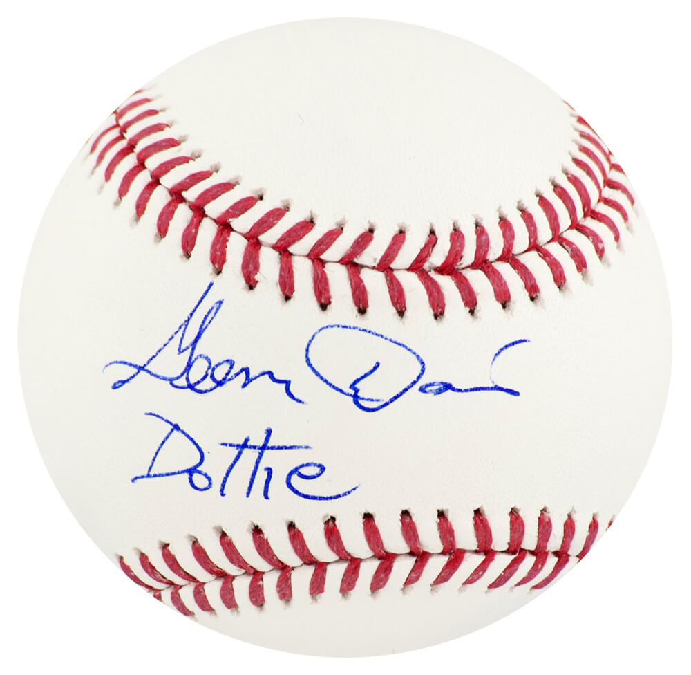 Geena Davis Signed Rawlings Official MLB Baseball w/Dottie - DAVBSB500 - Geena Davis Signed Rawlings Official MLB Baseball w/Dottie product image