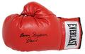 Aaron Davis Signed Everlast Red Boxing Glove w/Superman - DAVGLV500 - Aaron Davis Signed Everlast Red Boxing Glove w/Superman product image