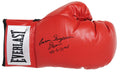 Aaron Davis Signed Everlast Red Boxing Glove w/Superman, 49-6, 31 KO's - DAVGLV501 - Aaron Davis Signed Everlast Red Boxing Glove w/Superman, 49-6, 31 KO's product image