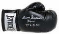 Aaron Davis Signed Everlast Black Boxing Glove w/Superman, 49-6, 31 KO's - DAVGLV503 - Aaron Davis Signed Everlast Black Boxing Glove w/Superman, 49-6, 31 KO's product image