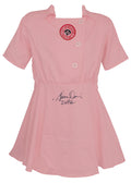 Geena Davis Signed Rockford Peaches Pink Costume Women's Baseball Jersey w/Dottie - DAVJRY500 - Geena Davis Signed Rockford Peaches Pink Costume Women's Baseball Jersey w/Dottie product image