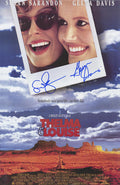 Geena Davis & Susan Sarandon Signed Thelma & Louise 11×17 Movie Poster - DAVPST503 - Geena Davis & Susan Sarandon Signed Thelma & Louise 11×17 Movie Poster product image