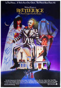Geena Davis Signed Beetlejuice 27x40 Full Size Movie Poster w/Beetlejuice, Beetlejuice, Beetlejuice - DAVPST505 - Geena Davis Signed Beetlejuice 27x40 Full Size Movie Poster w/Beetlejuice, Beetlejuice, Beetlejuice product image