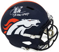Terrell Davis Signed Denver Broncos Riddell Full Size Speed Replica Helmet w/SB XXXII MVP - DAVREP300 - Terrell Davis Signed Denver Broncos Riddell Full Size Speed Replica Helmet w/SB XXXII MVP product image