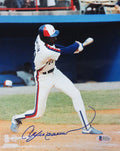 Andre Dawson Signed Montreal Expos Swinging 8x10 Photo (Beckett) - DAW08P104 - Andre Dawson Signed Montreal Expos Swinging 8x10 Photo (Beckett) product image