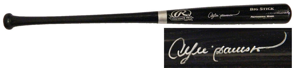 Andre Dawson Signed Rawlings Black Big Stick Baseball Bat - DAWBAT101 - Andre Dawson Signed Rawlings Black Big Stick Baseball Bat product image