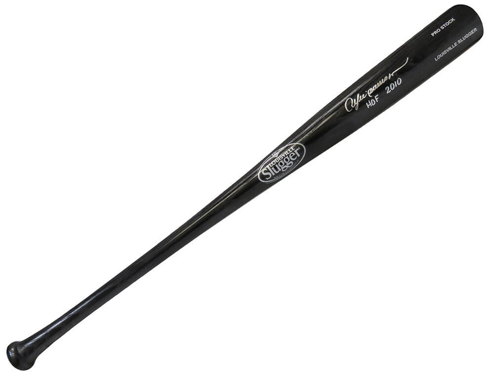 Andre Dawson Signed Louisville Slugger Black Baseball Bat w/HOF 2010 - DAWBAT107 - Andre Dawson Signed Louisville Slugger Black Baseball Bat w/HOF 2010 product image