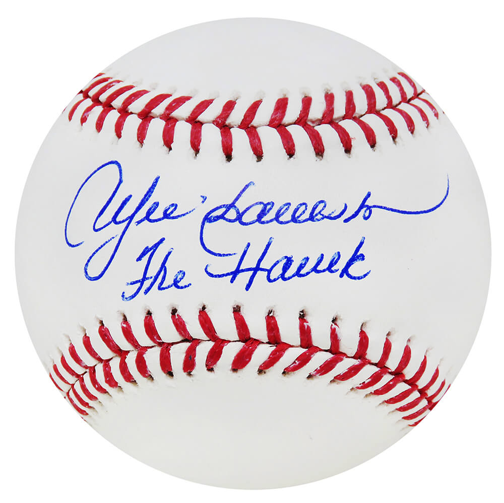 Andre Dawson Signed Rawlings Official MLB Baseball w/The Hawk - DAWBSB105 - Andre Dawson Signed Rawlings Official MLB Baseball w/The Hawk product image