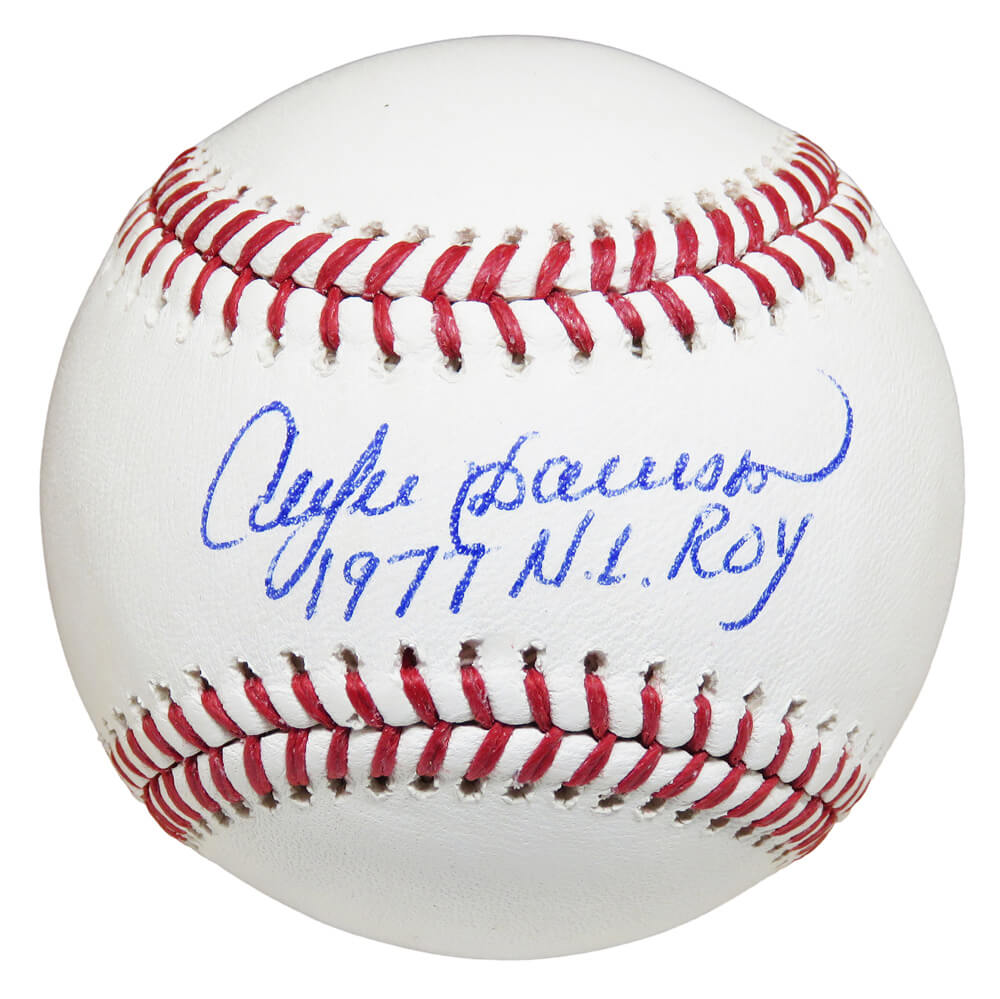 Andre Dawson Signed Rawlings Official MLB Baseball w/1977 NL ROY (JSA) - DAWBSB108 - Andre Dawson Signed Rawlings Official MLB Baseball w/1977 NL ROY (JSA) product image