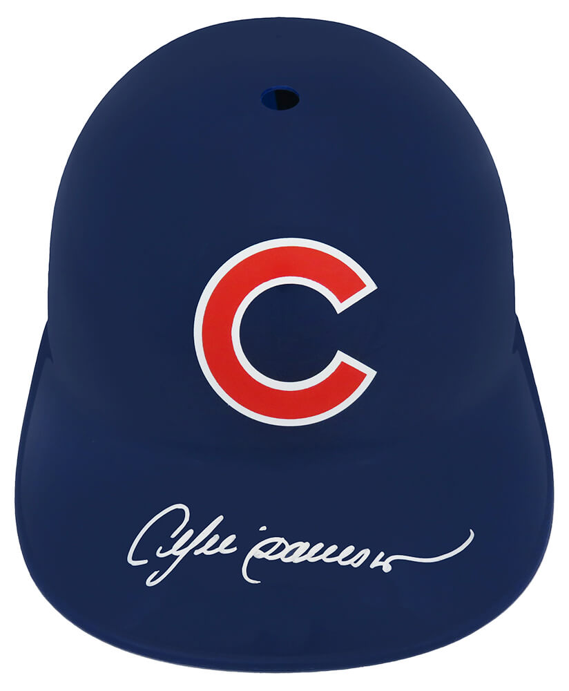 Andre Dawson Signed Chicago Cubs Replica Batting Helmet - DAWBTH100 - Andre Dawson Signed Chicago Cubs Replica Batting Helmet product image