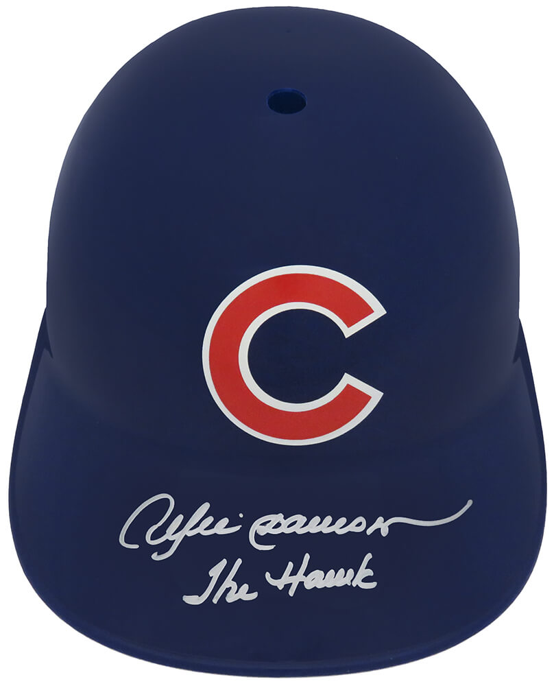 Andre Dawson Signed Chicago Cubs Souvenir Replica Batting Helmet w/The Hawk - DAWBTH101 - Andre Dawson Signed Chicago Cubs Souvenir Replica Batting Helmet w/The Hawk product image