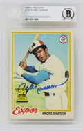 Andre Dawson Signed Montreal Expos 1978 O-Pee-Chee Baseball Card #180 - (Beckett Encapsulated) - DAWCAR103 - Andre Dawson Signed Montreal Expos 1978 O-Pee-Chee Baseball Card #180 - (Beckett Encapsulated) product image