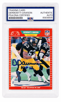Dermontti Dawson Signed Steelers 1989 Pro Set Rookie Football Card #344 w/HOF'12 - (PSA Encapsulated) - DAWCAR302 - Dermontti Dawson Signed Steelers 1989 Pro Set Rookie Football Card #344 w/HOF'12 - (PSA Encapsulated) product image