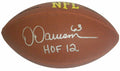 Dermontti Dawson Signed Wilson Touchdown Full Size NFL Football w/HOF 12 - DAWFTB310 - Dermontti Dawson Signed Wilson Touchdown Full Size NFL Football w/HOF 12 product image