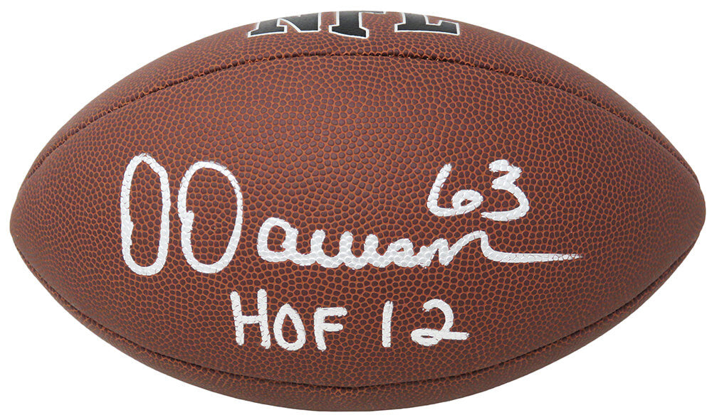 Dermontti Dawson Signed Wilson All-Pro Full Size NFL Football w/HOF'12 - DAWFTB315 - Dermontti Dawson Signed Wilson All-Pro Full Size NFL Football w/HOF'12 product image