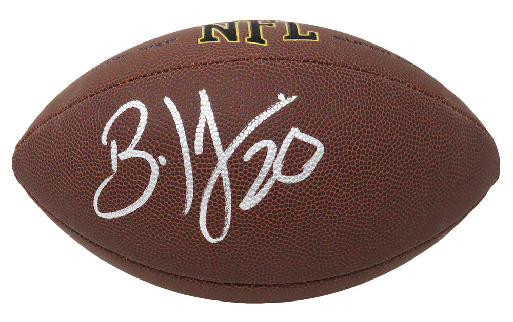 Brian Dawkins Signed Wilson Super Grip Full Size NFL Football - DAWFTB331 - Brian Dawkins Signed Wilson Super Grip Full Size NFL Football product image