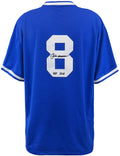 Andre Dawson Signed Chicago Cubs Blue M&N Cooperstown Collection Batting Practice Baseball Jersey w/HOF 2010 - DAWJRY102 - Andre Dawson Signed Chicago Cubs Blue M&N Cooperstown Collection Batting Practice Baseball Jersey w/HOF 2010 product image