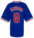 Andre Dawson Signed Blue Throwback Custom Baseball Jersey - DAWJRY106 - Andre Dawson Signed Blue Throwback Custom Baseball Jersey product image
