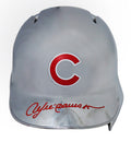 Andre Dawson Signed Chicago Cubs Rawlings Chrome Mini Baseball Batting Helmet - DAWMIN100 - Andre Dawson Signed Chicago Cubs Rawlings Chrome Mini Baseball Batting Helmet product image