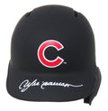 Andre Dawson Signed Chicago Cubs Rawlings Black Matte Mini Baseball Batting Helmet - DAWMIN102 - Andre Dawson Signed Chicago Cubs Rawlings Black Matte Mini Baseball Batting Helmet product image