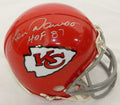Len Dawson Signed Chiefs T/B Riddell Mini Helmet w/HOF'87 - DAWMIN300 - Len Dawson Signed Chiefs T/B Riddell Mini Helmet w/HOF'87 product image