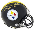 Dermontti Dawson Signed Pittsburgh Steelers Riddell Mini Helmet w/HOF'12 - DAWMIN312 - Dermontti Dawson Signed Pittsburgh Steelers Riddell Mini Helmet w/HOF'12 product image