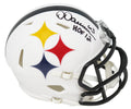 Dermontti Dawson Signed Pittsburgh Steelers AMP Alternate Series Riddell Speed Mini Helmet w/HOF'12 - DAWMIN313 - Dermontti Dawson Signed Pittsburgh Steelers AMP Alternate Series Riddell Speed Mini Helmet w/HOF'12 product image