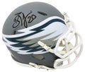 Brian Dawkins Signed Philadelphia Eagles AMP Alternate Riddell Speed Mini Helmet - DAWMIN320 - Brian Dawkins Signed Philadelphia Eagles AMP Alternate Riddell Speed Mini Helmet product image