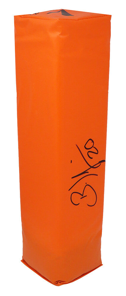 Brian Dawkins Signed Orange Football Endzone Pylon - DAWPYL310 - Brian Dawkins Signed Orange Football Endzone Pylon product image