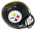 Dermontti Dawson Signed Pittsburgh Steelers Riddell Full Size Replica Helmet w/HOF'12 - DAWREP310 - Dermontti Dawson Signed Pittsburgh Steelers Riddell Full Size Replica Helmet w/HOF'12 product image