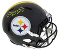 Dermontti Dawson Signed Pittsburgh Steelers Riddell Full Size Speed Replica Helmet w/HOF 2012 - DAWREP312 - Dermontti Dawson Signed Pittsburgh Steelers Riddell Full Size Speed Replica Helmet w/HOF 2012 product image